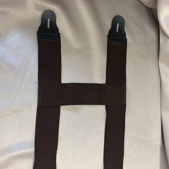 Levis 560 Relaxed Fit Suspender Zip Front Jeans sz 36x30 w/Suspenders - Picture 15 of 17